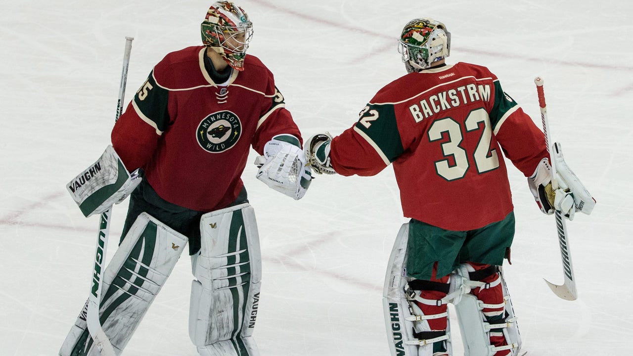 Wild handling goaltender situation one day at a time